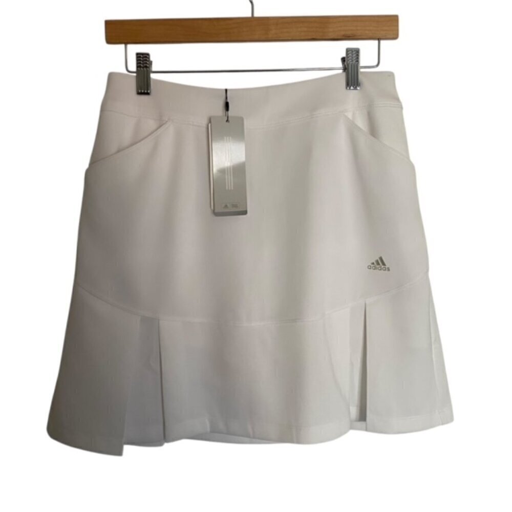 NWT Adidas White Novelty Golf Skort Small